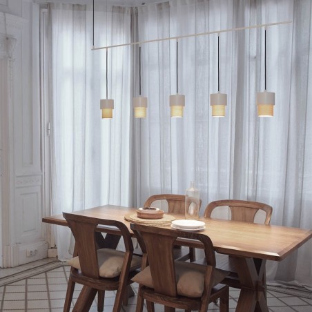 Regleta de techo Kan (5 luces)