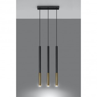 Regleta de techo Mozaica (3 luces)