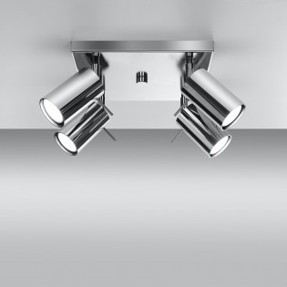 Plafón de techo Ring II (4 luces)