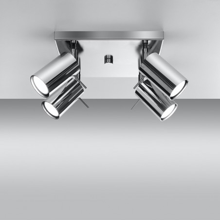 Plafón de techo Ring II (4 luces)