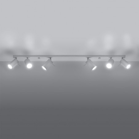 Regleta de techo Ring (6 luces)