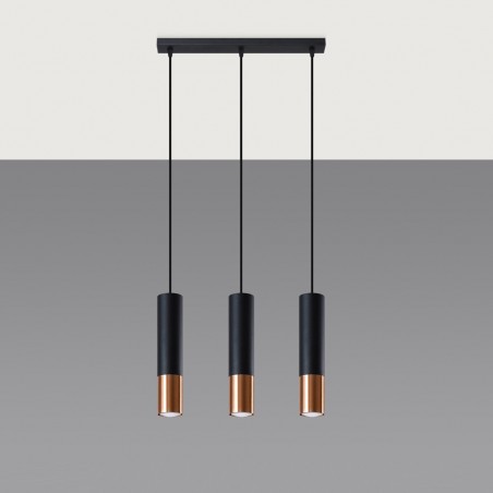 Regleta de techo Loopez (3 luces)
