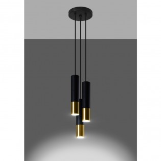 Lámpara colgante Loopez (3 luces)
