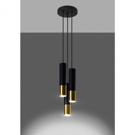 Lámpara colgante Loopez (3 luces)