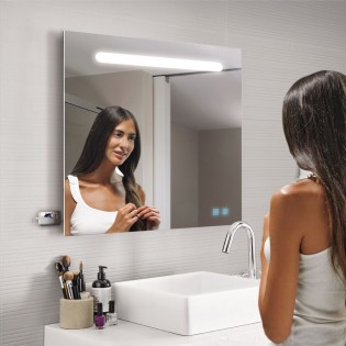 Espejo con luz LED Zoe (120x70 cm.)