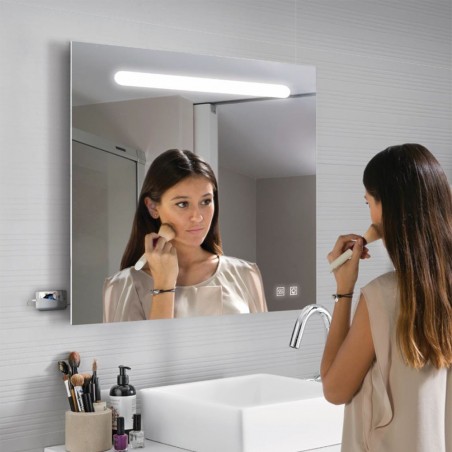 Espejo con luz LED Zoe (80x70 cm.)