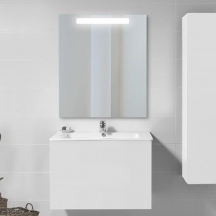 Mirror with LED light Edel