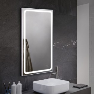 Mirror with LED light Mia (45x80 cm.)