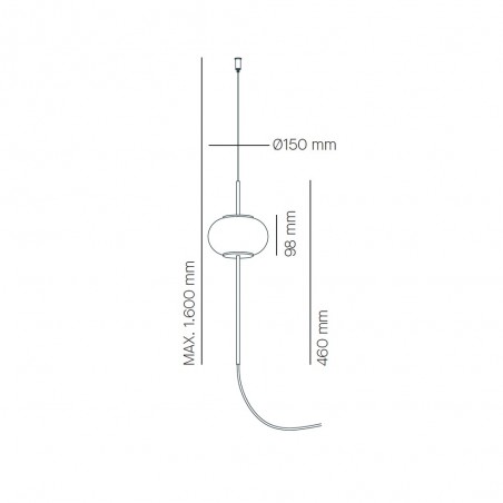 Pendant/Floor Lamp Astros
