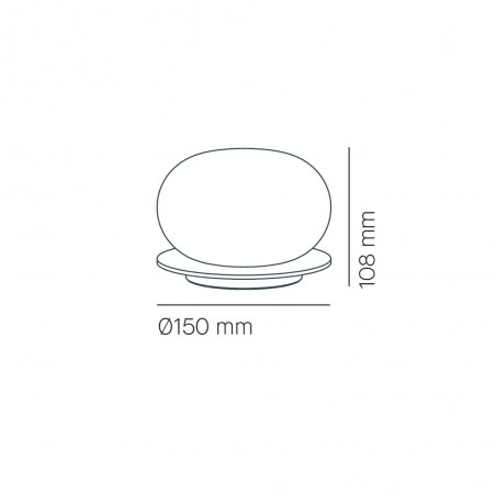 Lämpara de mesa LED Knock (4,8W)