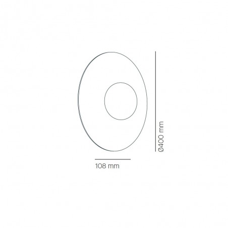 Plafón de techo LED Knock (4,8W)