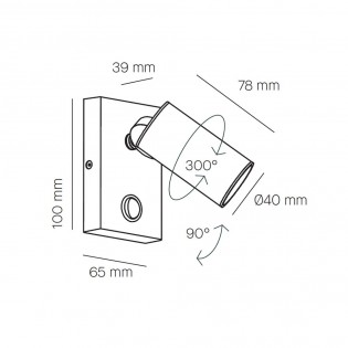 Adjustable LED Wall Lamp Haul (5W)