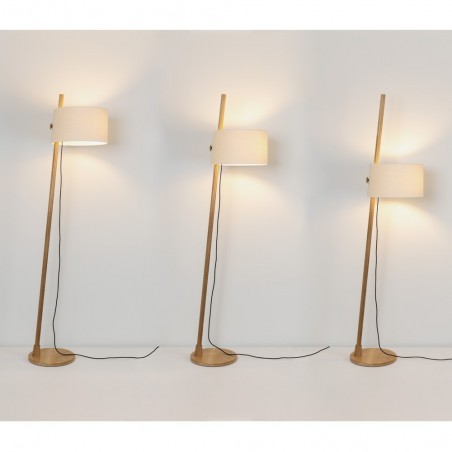Floor lamp Linood by Milan Iluminacion. Made in Barcelona. 