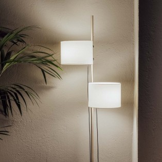 Lámpara de pie Twain II (2 luces)