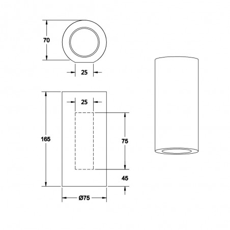 Aplique de pared Zazou