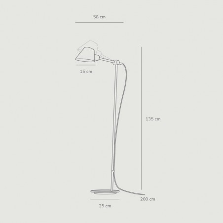 Floor Lamp Stay