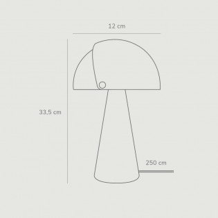Lámpara de mesa Align
