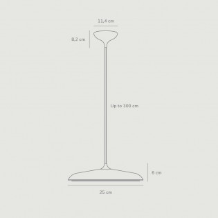 Lámpara de techo LED Artist 25 (14W)