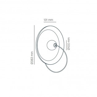 Aplique de pared Wire II