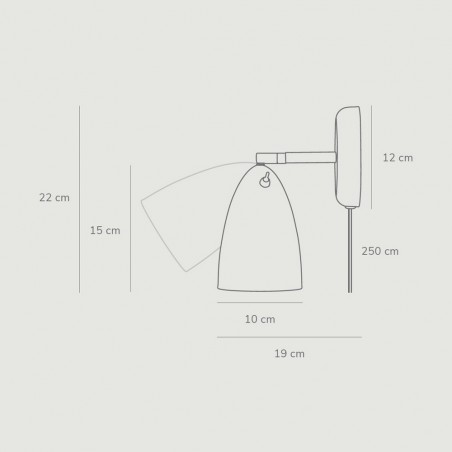 Aplique de pared Nexus 2.0