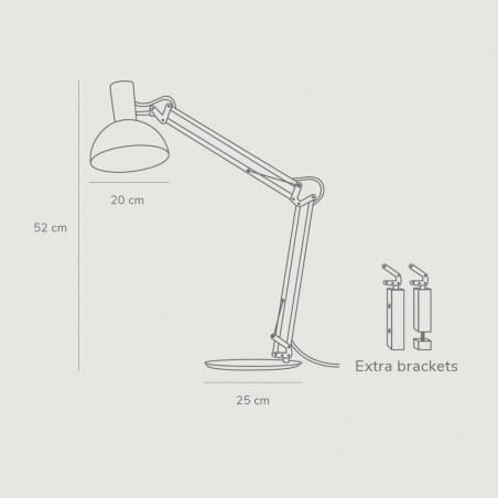 Articulated Desk Lamp Arki