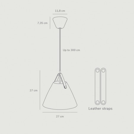 Ceiling Lamp Strap 27