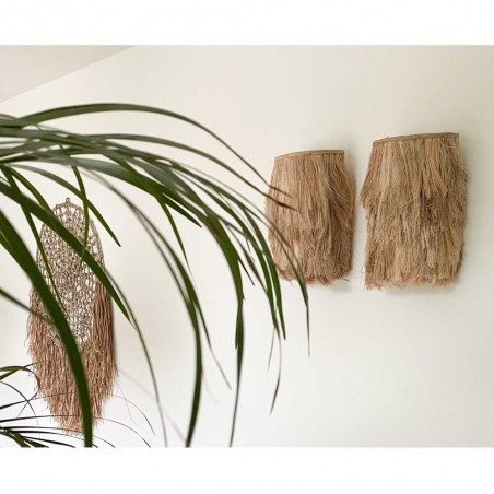 Aplique de pared Abaca