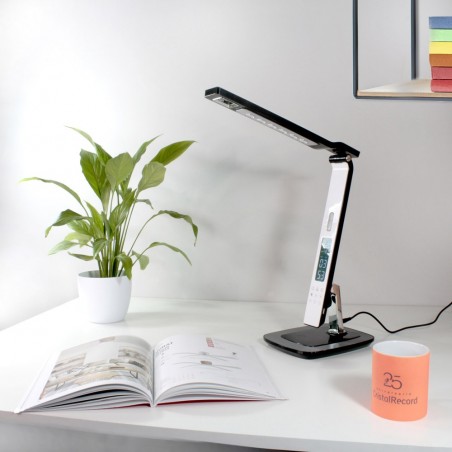 LED desk lamp with alarm clock Rai (10W)