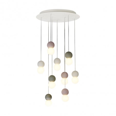 Lámpara de techo Galaxia (9 luces)