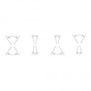 Aplique de pared exterior LED Davos II (2x6W)