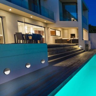Aplique de exterior LED Baker II (6W)