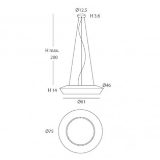 Lámpara colgante Banyo