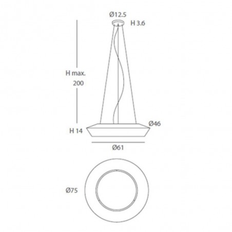Lámpara colgante Banyo