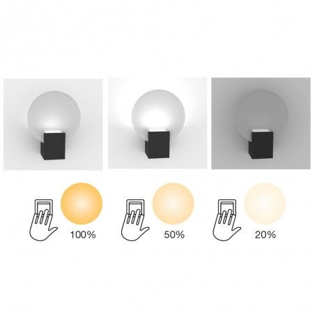 Bathroom LED Dimmable Wall Lamp Hester (9.5W)