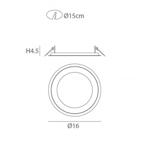 Downlight LED Halo (10W)