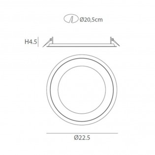 Downlight LED Halo (20W)