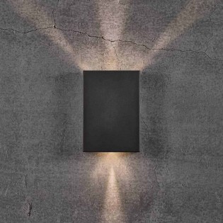 Aplique de exterior LED Fold 10 (2x3.5W)