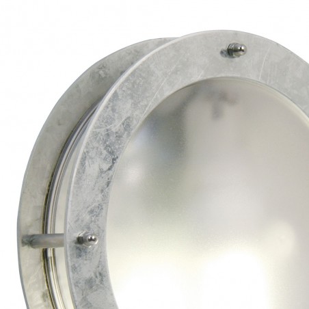Galvanised Outdoor Wall Lamp Malte