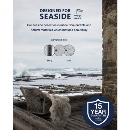 Aplique de exterior galvanizado Malte II
