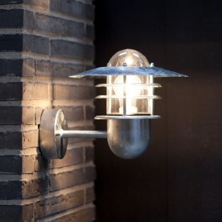 Aplique de exterior galvanizado Agger