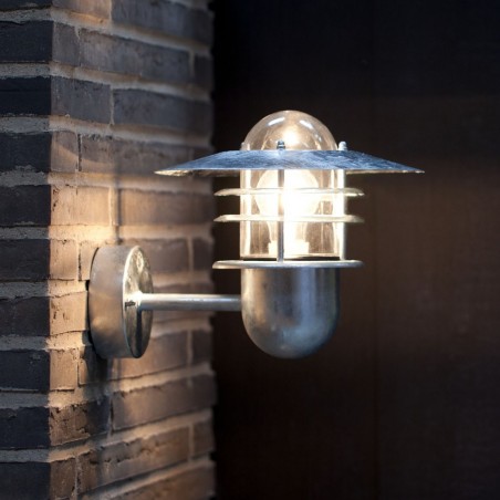 Galvanized Outdoor Wall Lamp Agger