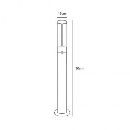 Outdoor Bollard Lamp Helix