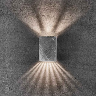 Outdoor Galvanized LED Wall Lamp Fold 15 (2x3.5W)