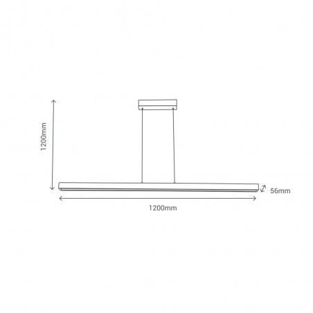 Lámpara de techo LED Taveda (32W)