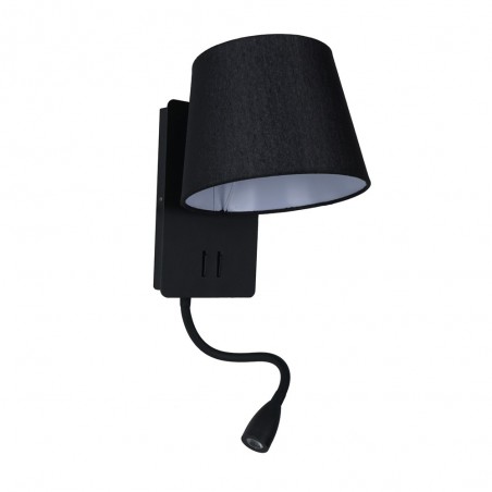 Aplique con lector LED y USB Nabia