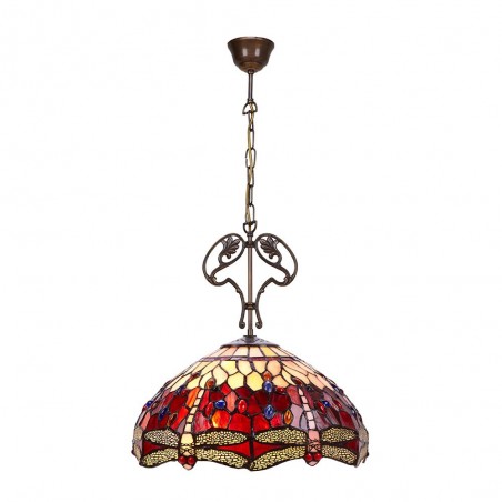 Lámpara de techo cristal Tiffany Belle Epoque