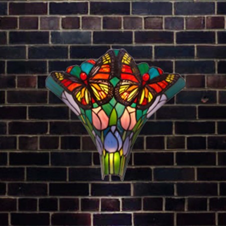 Aplique de pared Butterfly Tiffany