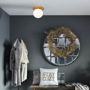 Aplique de pared Musa Opal