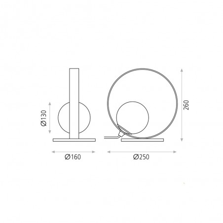 LED Table Lamp Halo (5W)