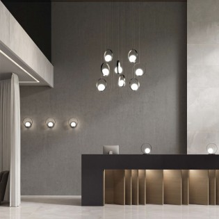 Lámpara de techo LED Halo (8x5W)